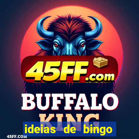 ideias de bingo para o natal